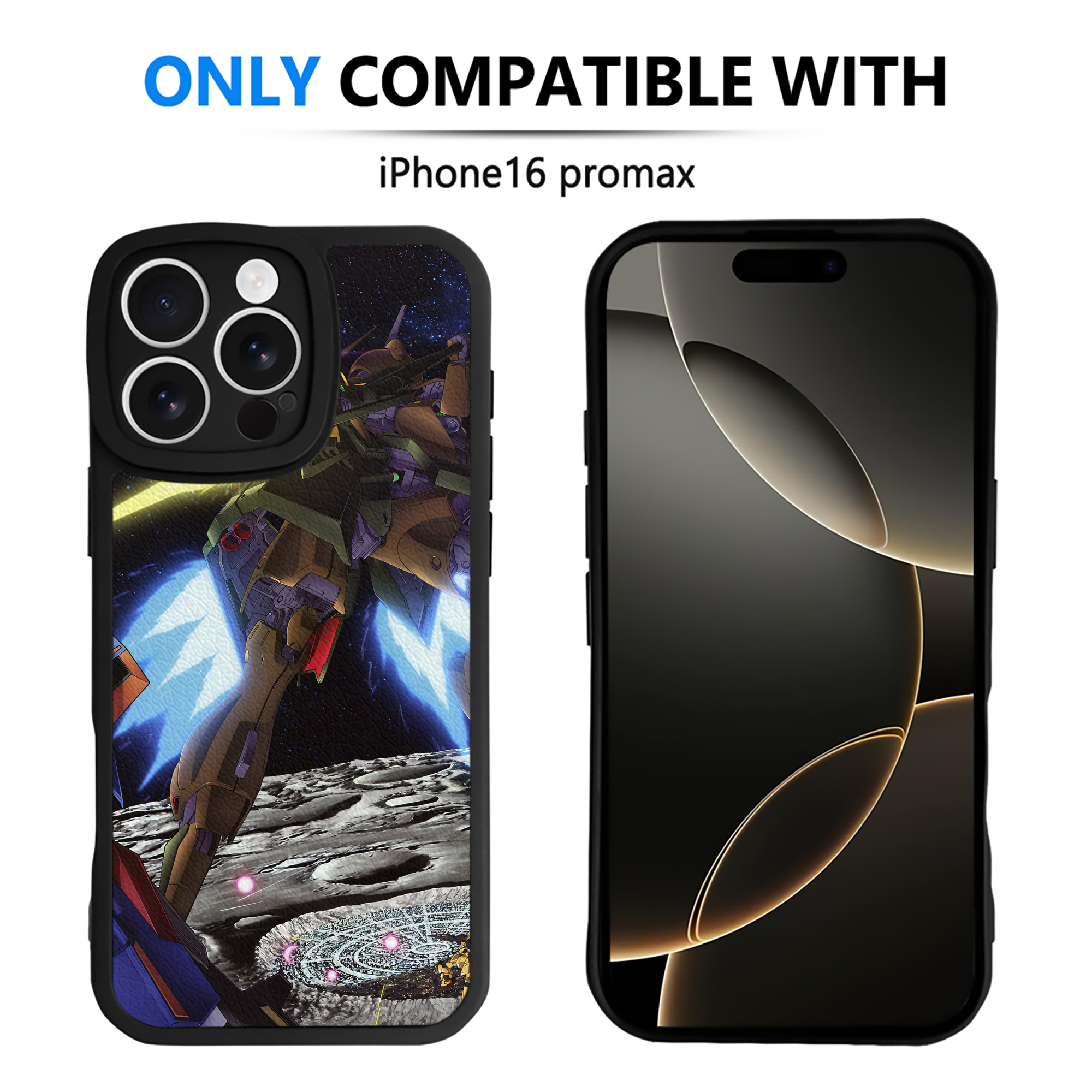（画像用） 機動戦士ガンダム Mobile Suit Gundam 【iPhone 16シリーズ対応】シリコンスマホケース（レザー調） 材質：シリコン